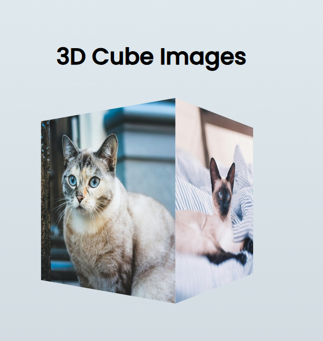 سورس ساخت یک مکعب سهبعدی با HTML، CSS، و JavaScript