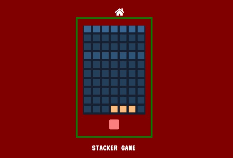 دانلود بازی Stacker Game با html و css
