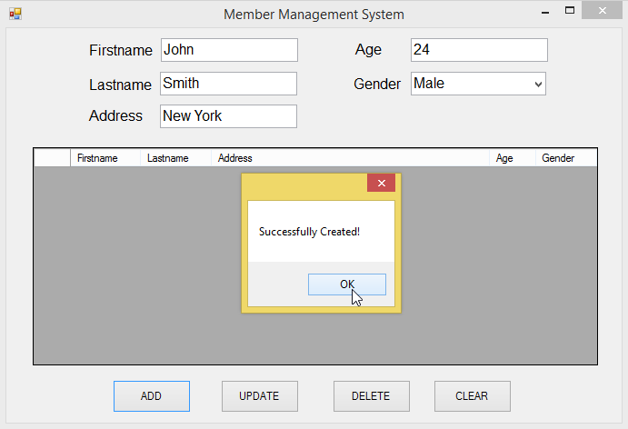 سورس سیستم مدیریت اعضا با C#