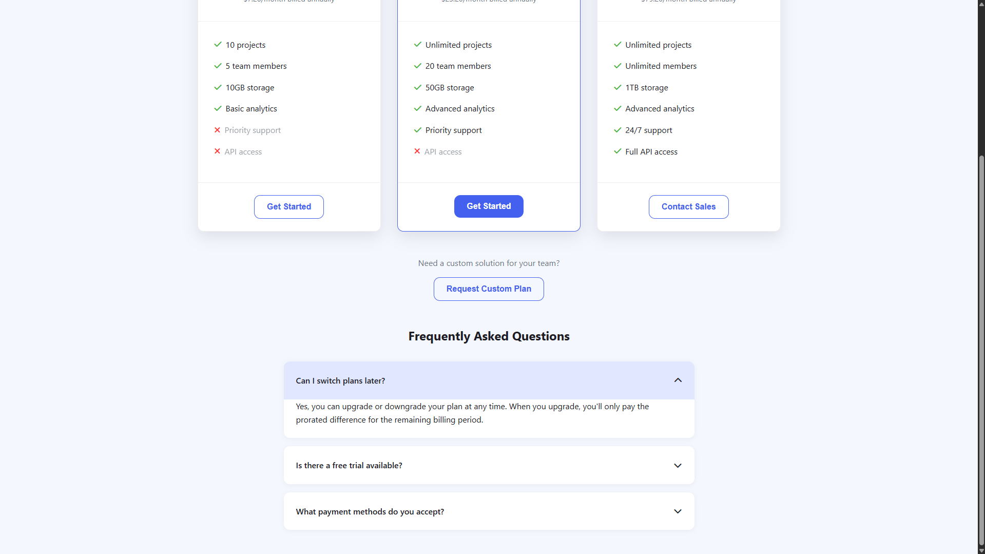 سورس جدول قیمت با استفاده از html,css