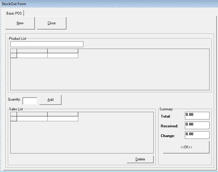 معرفی سورس Point of Sale System با VB6