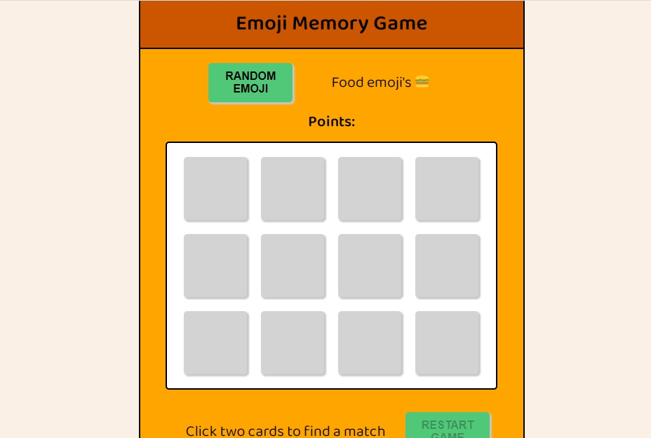 بازی حافظه HTML، CSS و جاوااسکریپت